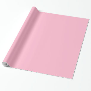 Papel De Presente Bebê rosa (cor sólida)