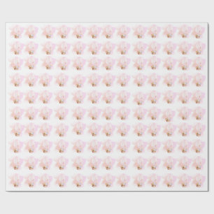 Papel De Presente Bebê Rosa Safari Sofrendo Alto