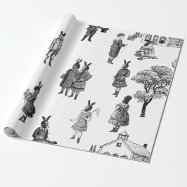 Papel De Presente bebê vitorioso antigo filhotes de brinquedos branc