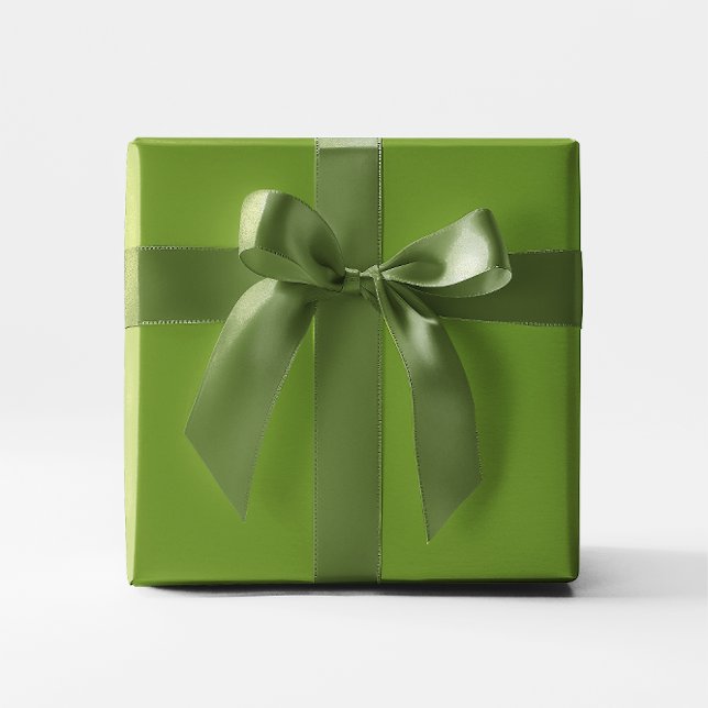 Papel De Presente Bebida (Olive Green Wrapping Paper)