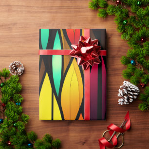 Papel De Presente Bed Staink cattails Mosaico