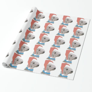 Papel De Presente Bedlington Terrier no papel de envolvimento do