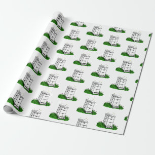 Papel De Presente Beehive Art