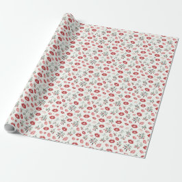 Papel De Presente Beijos de Visgueiro