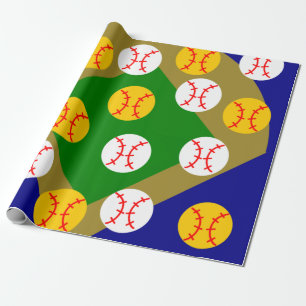 Papel De Presente Beisebol/Softball
