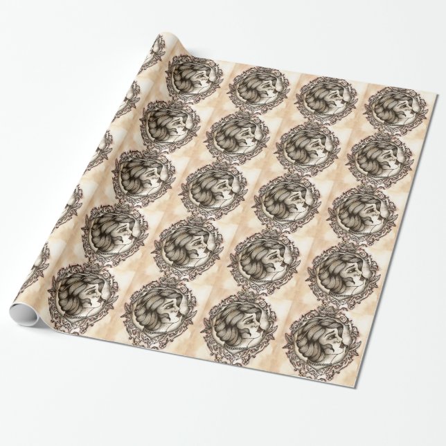 Papel De Presente Beleza (Desenrolado)
