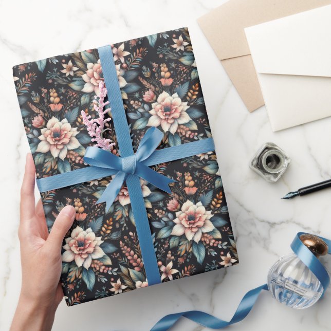 Papel De Presente Beleza Botânica (Presentear)