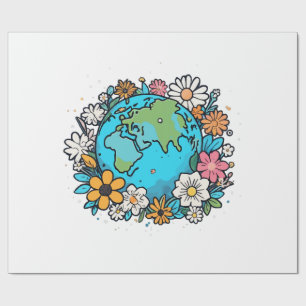 Papel De Presente Beleza da Terra