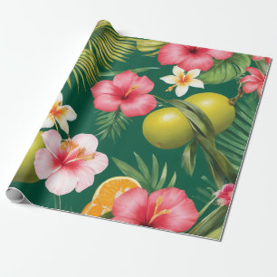 Papel De Presente beleza exuberante das paisagens tropicais motif bo