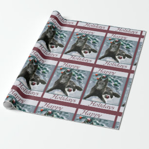 Papel De Presente Belga - Sheepdog Natal