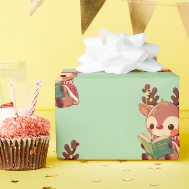 Papel De Presente Beliscador bonito (Festa de aniversário)