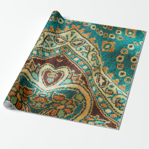 Papel De Presente Belo, árabe, árabe, árabe, tecido arábico