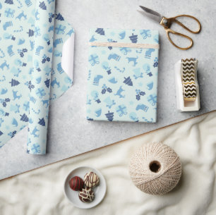 Papel De Presente Belo Luxuoso Sincero Espelhante Padrinhos 