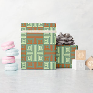 Papel De Presente Belo Monograma Premium Chuveiro de Noiva Amor