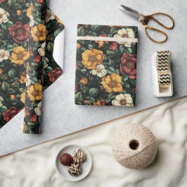 Papel De Presente Belo Rosa Boho Wraping Paper