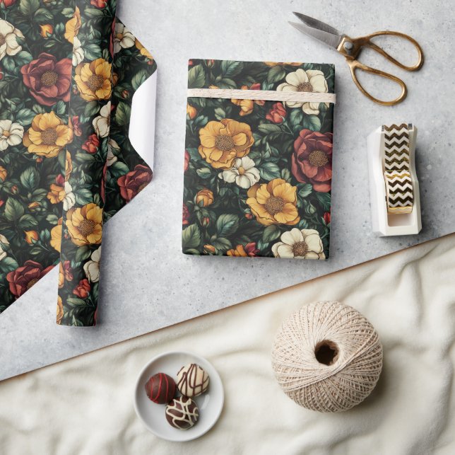 Papel De Presente Belo Rosa Boho Wraping Paper (Artesanato)