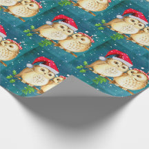 Belos Papais noeis Coruja Natal