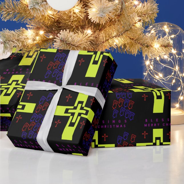 Papel De Presente bênçãos de Deus (Feriados)