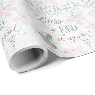 Papel De Presente Bendize o Senhor - Sl 103:1