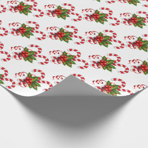 Papel De Presente Bengalas de Açúcar