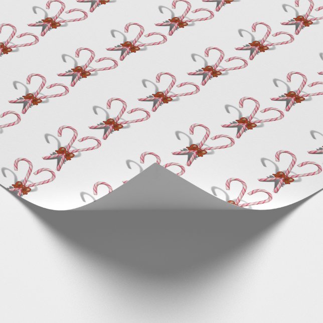 Papel De Presente Bengalas de Natal (Ponta)