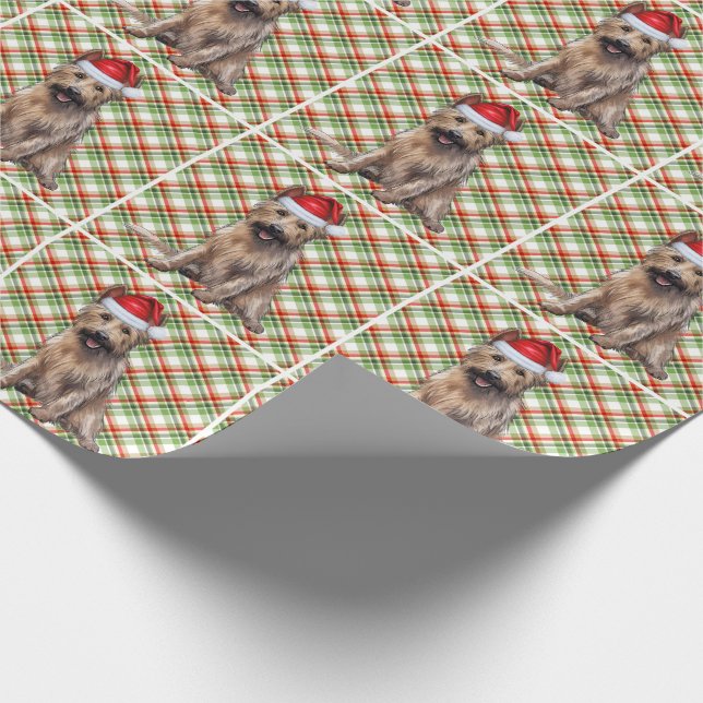 Papel De Presente Berger Picard Dog e Natal (Ponta)