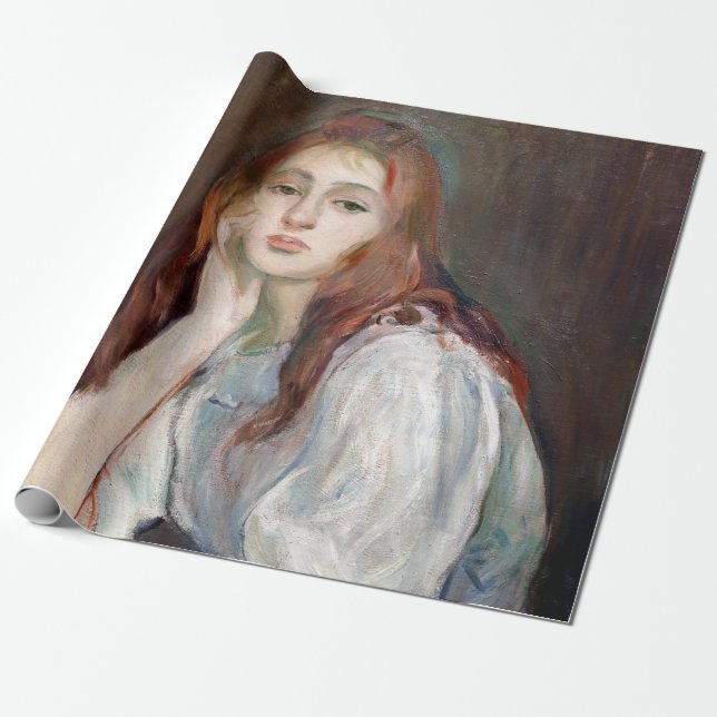 Papel De Presente Berthe Morisot - Julie Daydreaming (Desenrolado)