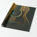 Papel De Presente Best guitarist ever<br><div class="desc">This vintage guitar artwork is suitable for guitar players who love playing guitar. it can be given as a gift for a boyfriend,  girlfriend,  or dad on a birthday,  father's day,  or valentine's day. The retro design features cool vintage Best guitarist ever</div>