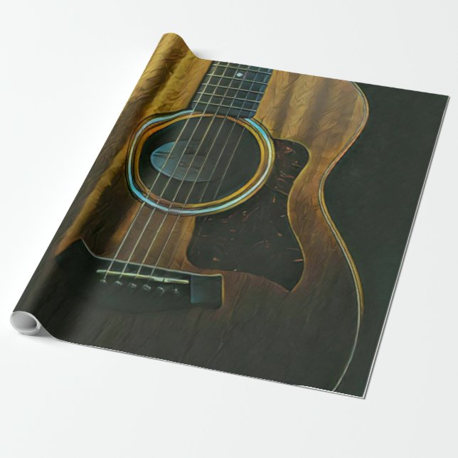 Papel De Presente Best guitarist ever (Desenrolado)