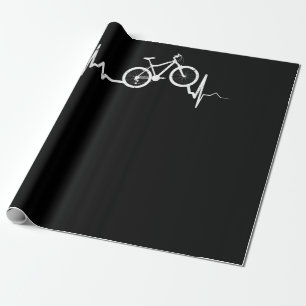 Papel De Presente Bicicleta Bicicleta Ciclografando Montanha