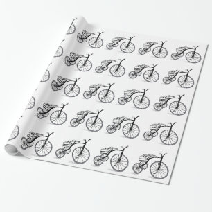 Papel De Presente Bicicleta com 3 rodas
