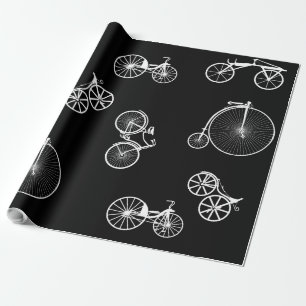 Papel De Presente Bicicleta histórica