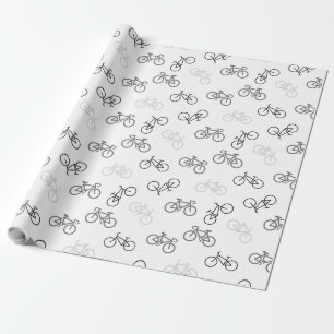 Papel De Presente Bicos de Cinza e preto