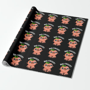 Papel De Presente Big Froot Engraçado Pun Grande Escuro BG