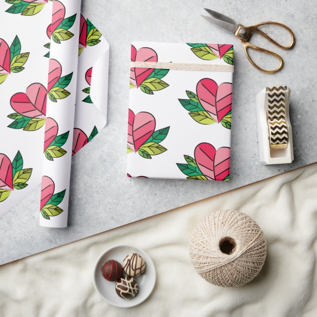 Papel De Presente Big Mamacita Heart (Artesanato)