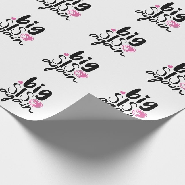 Papel De Presente Big Sis Novamente (Ponta)