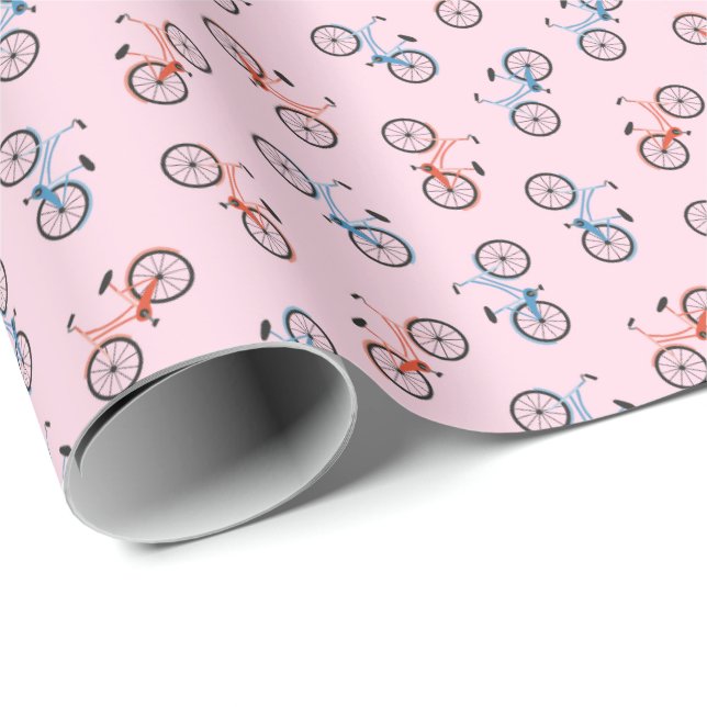 Papel De Presente Bikes (Ponta do rolo)