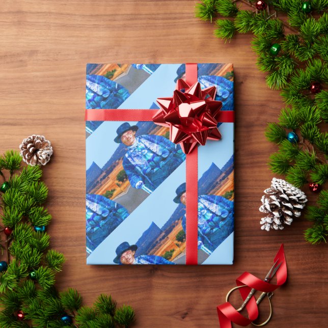 Papel De Presente Billy the Kid Wraping Paper (Presente de Natal)