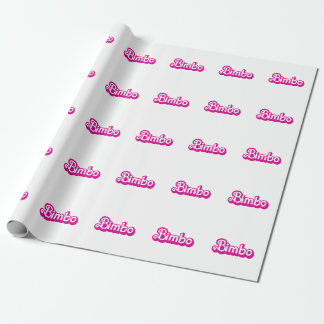 Papel De Presente Bimbo Personalizável