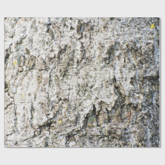 Papel De Presente Birch bark pattern