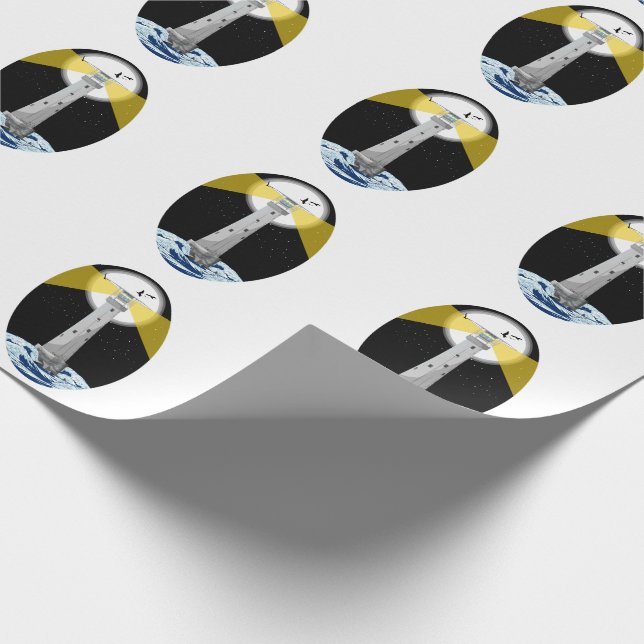 Papel De Presente Bishop Rock Lighthouse (Ponta)