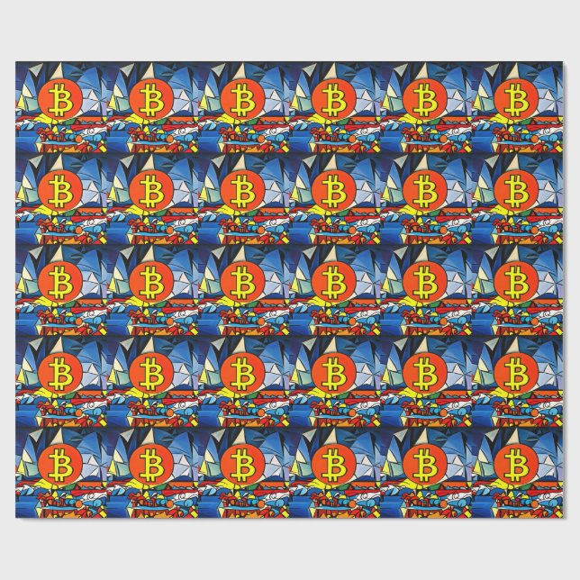 Papel De Presente Bitmoney Art (Aberto)