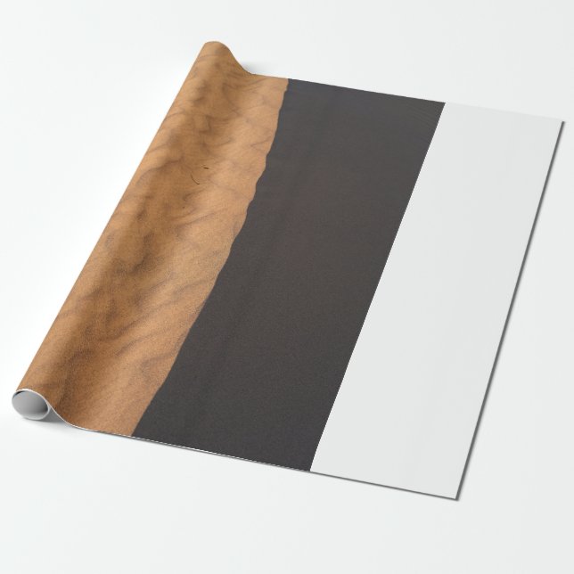 Papel De Presente Black and white floral textile (Desenrolado)
