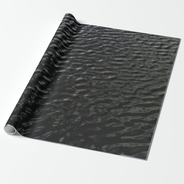 Papel De Presente Black and white floral textile (Desenrolado)