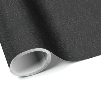 Papel De Presente Black Blank Beige Linen Clean Fabric Texture