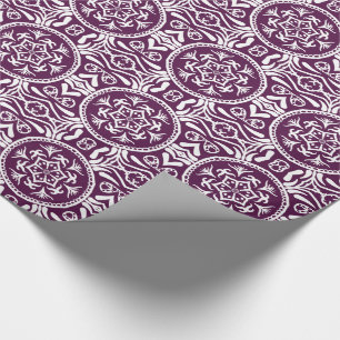 Papel De Presente Blackberry Mandala
