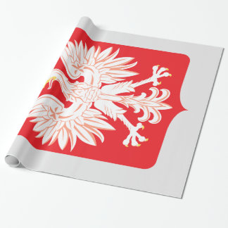 Papel De Presente Blindagem Vermelha Polonesa