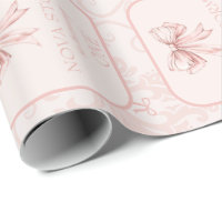 Bloco de Arco rosa-claro personalizado Aniversário