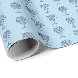 Papel De Presente Bloco de Impressão Palmeira