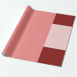 Papel De Presente Blocos de tons rosa